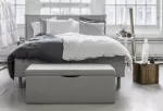 Zone headboard for a double bed