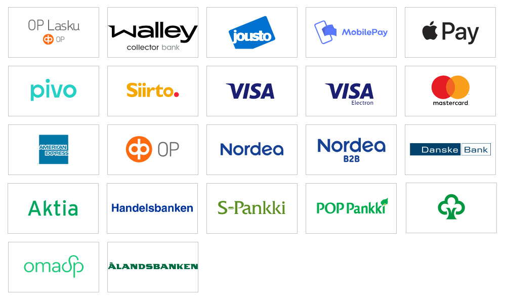 Payment methods | Familon