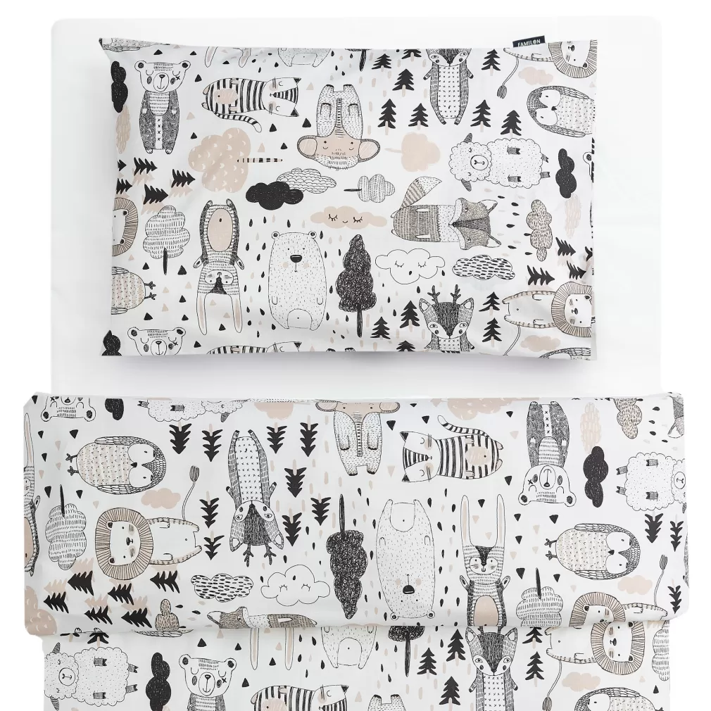 Familon Kaverit Organic kids duvet cover set