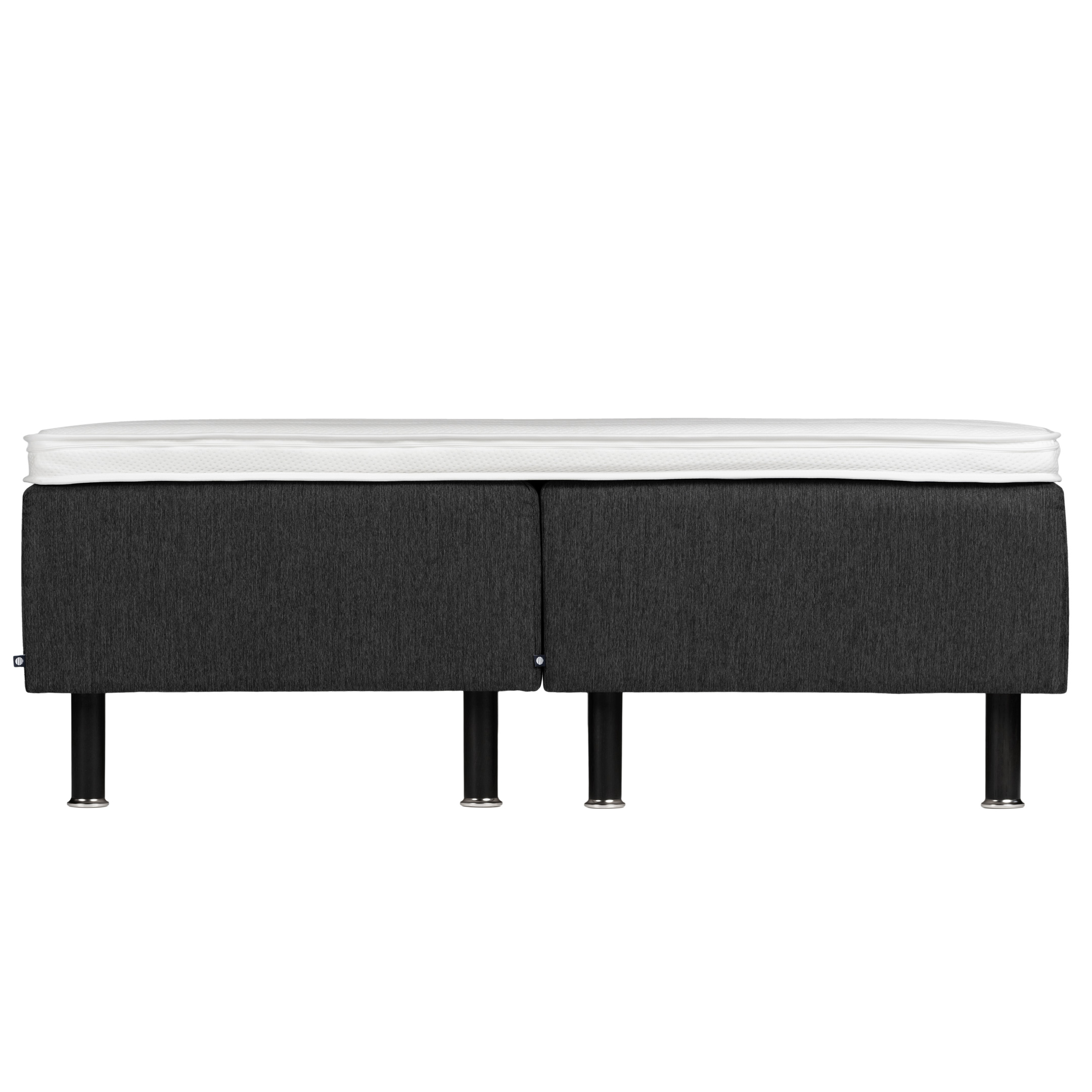 VECELO Twin size Bed Frame with Headboard, No Box Spring
